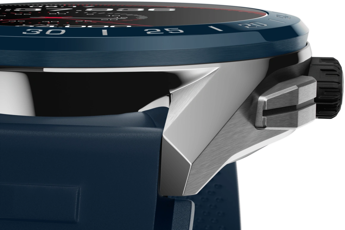TAG Heuer,Connected Watch 45mm,45mm,Ceramic,Stainless Steel,Multi-Color,Processor,Chronograph,Day,SBG8A11,SBG8A11.BT6220