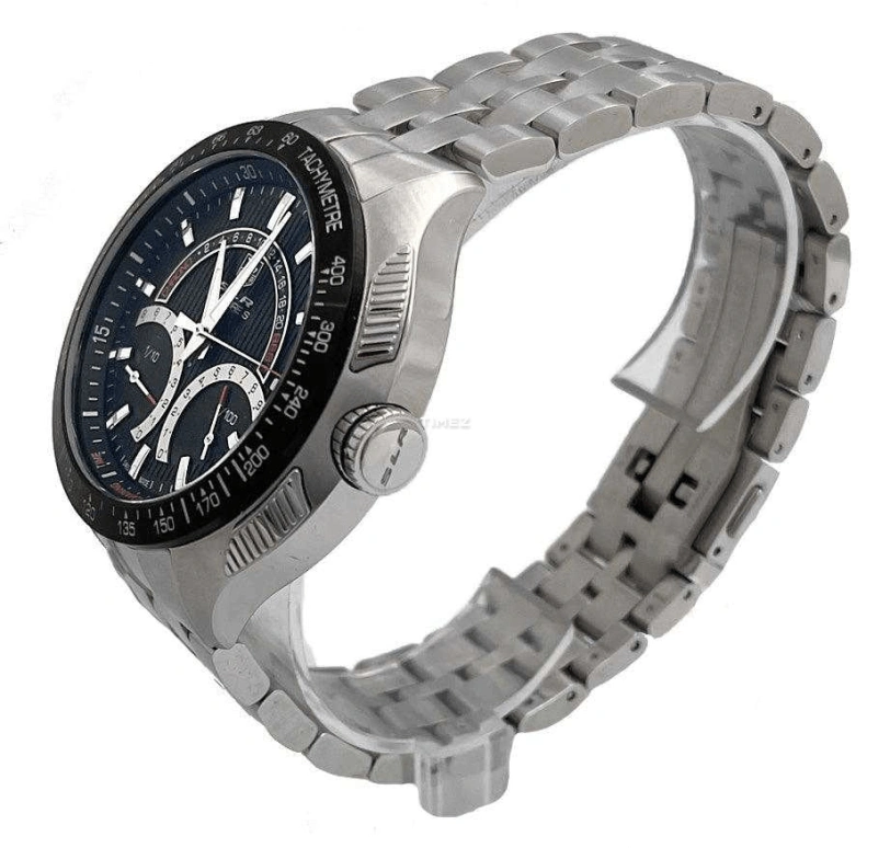 TAG Heuer,Mercedes Benz SLR 47mm,47mm,Stainless Steel,Black,Quartz,Chronograph,Day,CAG7010,CAG7010.BA0254