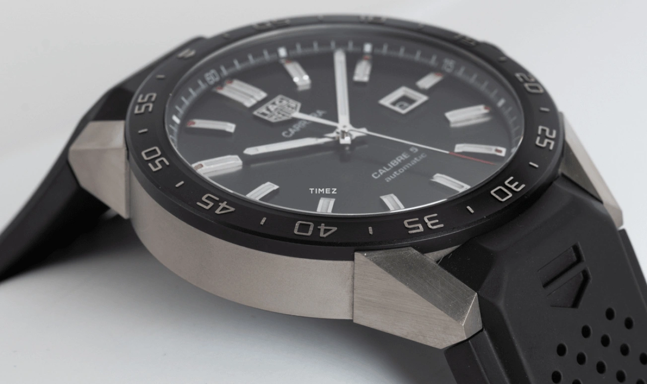 TAG Heuer,Carrera 46mm,46mm,Titanium,Black,Automatic,Day,42hours,SAR2A80,SAR2A80.FT6049