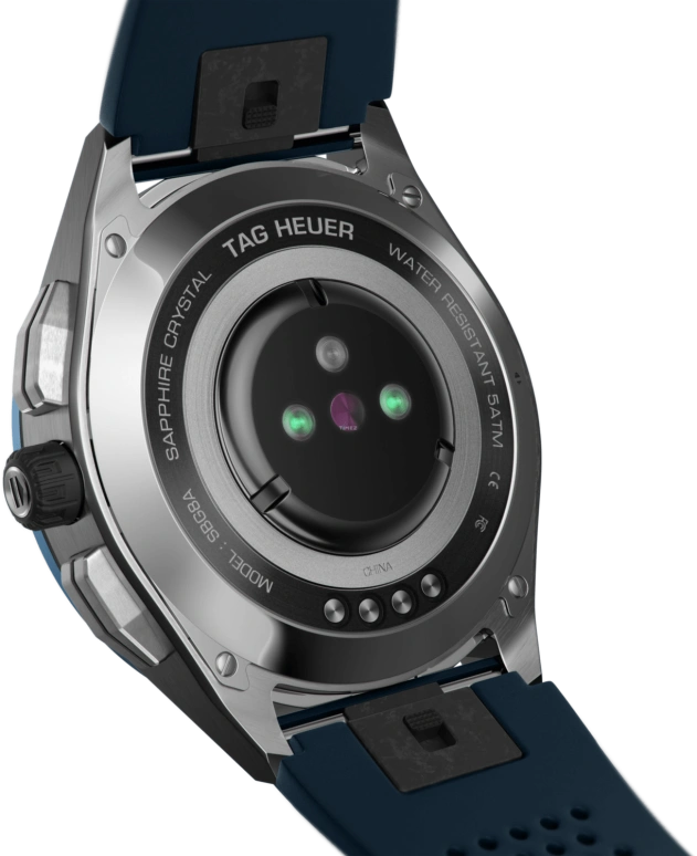TAG Heuer,Connected Watch 45mm,45mm,Ceramic,Stainless Steel,Multi-Color,Processor,Chronograph,Day,SBG8A11,SBG8A11.BT6220
