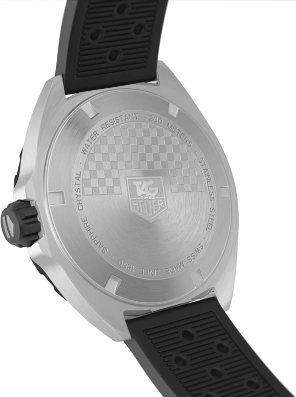 TAG Heuer,Formula 1 41mm,41mm,Stainless Steel,Black,Quartz,Day,Sapphire,WAZ1112,WAZ1112.FT8023