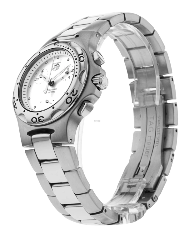 TAG Heuer,Kirium 36mm,36mm,Stainless Steel,Silver,Quartz,Chronograph,Day,CL1210,CL1210.BA0705