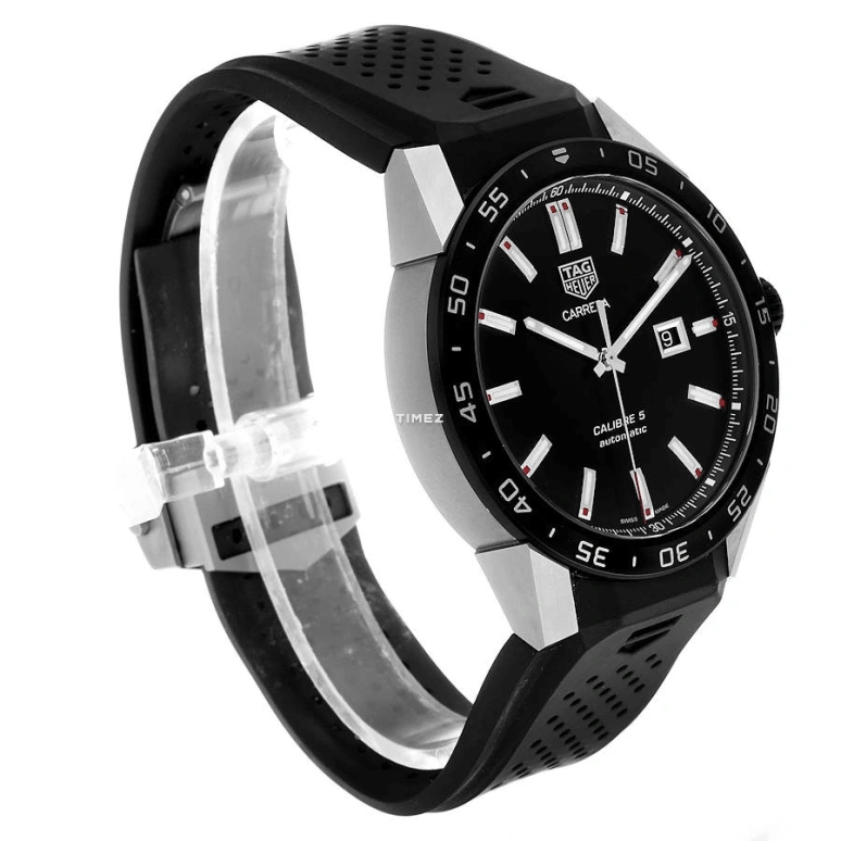 TAG Heuer,Carrera 46mm,46mm,Titanium,Black,Automatic,Day,42hours,SAR2A80,SAR2A80.FT6049