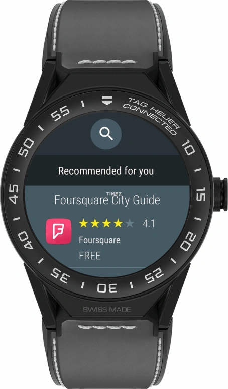 TAG Heuer,Connected Watch 45mm,45mm,Titanium,Ceramic,Black,Processor,Chronograph,Day,Connected,Smartwatch,25hours,In-house Caliber,SBF8A8013,SBF8A8013.82FT6104