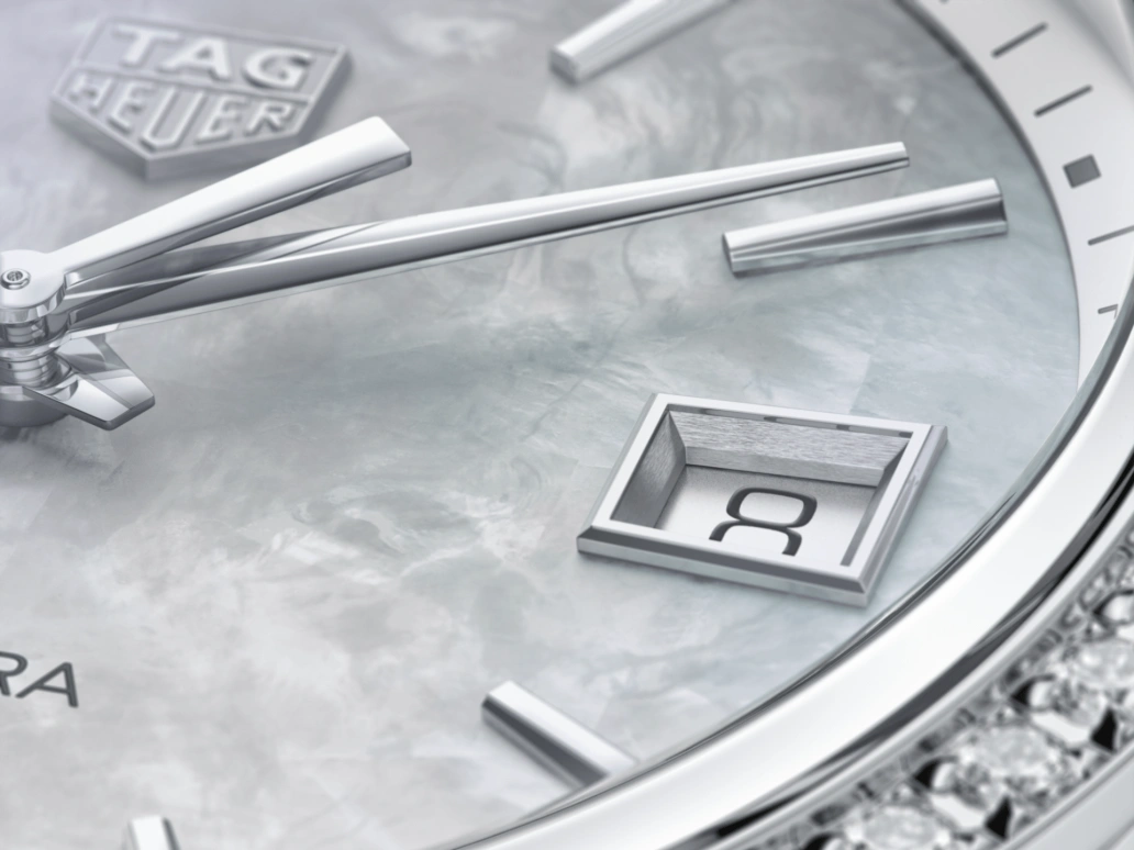 TAG Heuer,Carrera 36mm,36mm,Stainless Steel,White,Sapphire,Mother of Pearl,WBK1316,WBK1316.FC8261