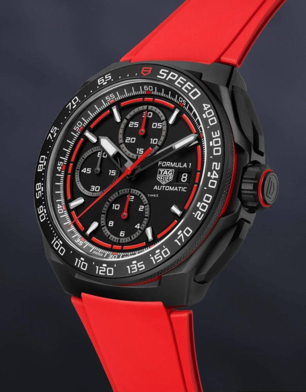 TAG Heuer,Formula 1 44mm,44mm,Titanium,Black,Automatic,Chronograph,Day,CBZ2085,CBZ2085.FT8093