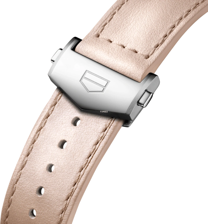 TAG Heuer,Carrera 39mm,39mm,Stainless Steel,Pink,Automatic,Chronograph,Day,CBS2215,CBS2215.FC6568