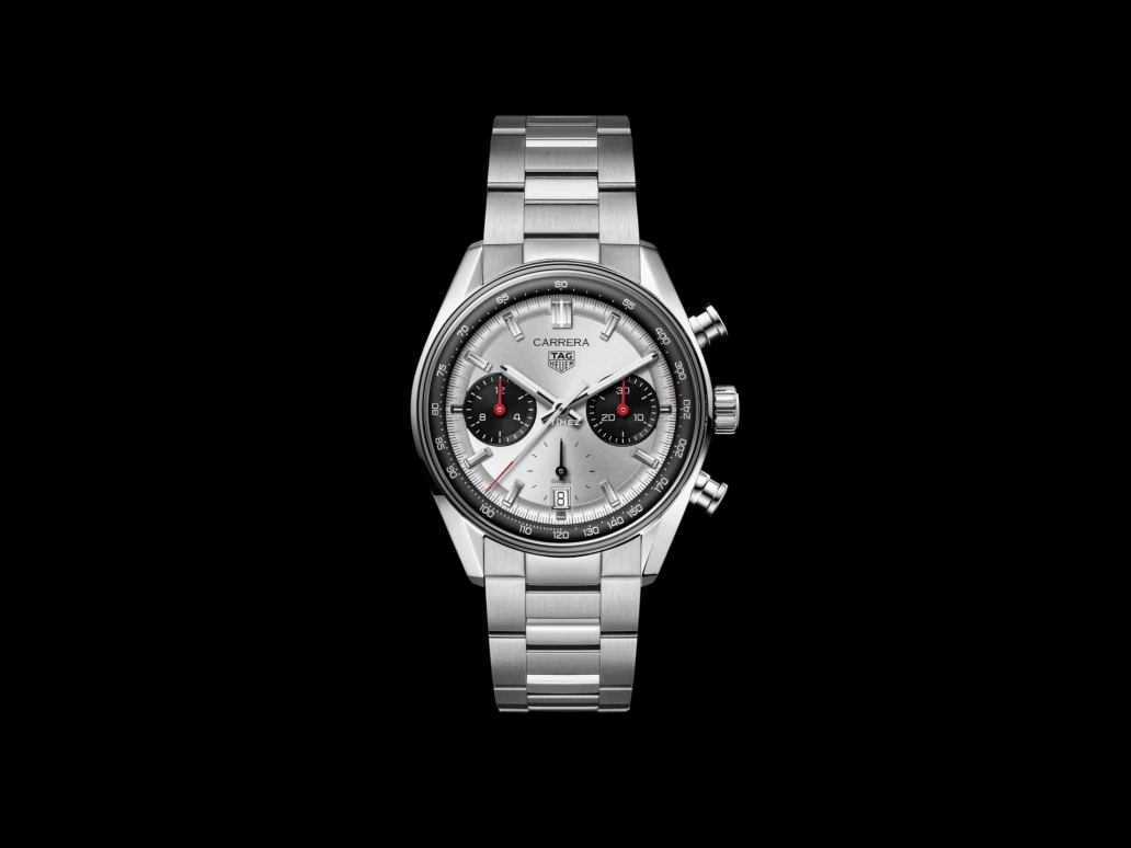 TAG Heuer,Carrera 39mm,39mm,Stainless Steel,Silver,Automatic,Chronograph,Day,CBS2216,CBS2216.BA0041