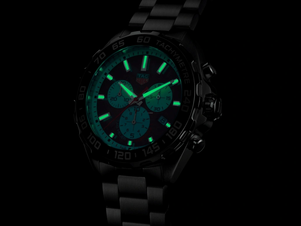 TAG Heuer,Formula 1 43mm,43mm,Stainless Steel,Black,Quartz,Chronograph,Date,CAZ101E,CAZ101E.BA0842