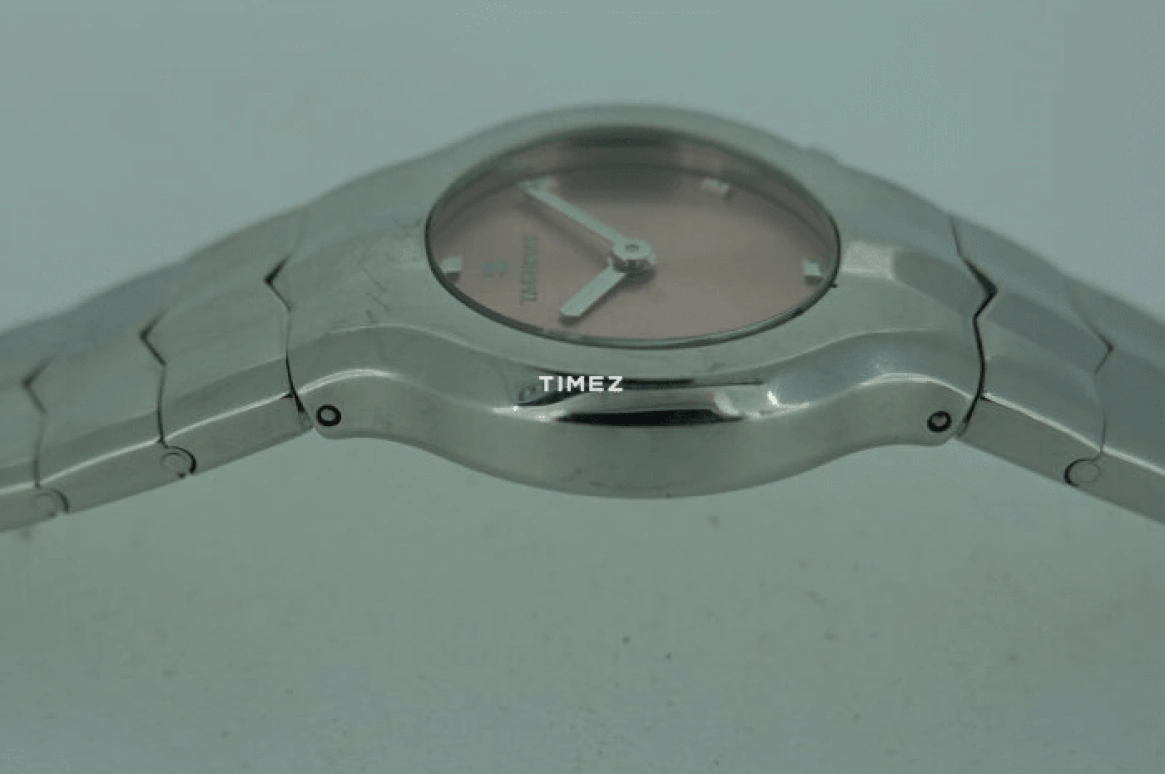 TAG Heuer,Alter Ego 25mm,25mm,Stainless Steel,Pink Red,Quartz,Sapphire,Round,WAA1412,WAA1412.BA0760