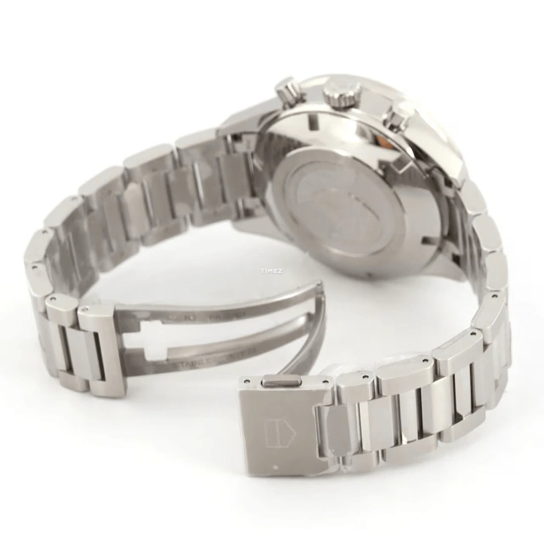 TAG Heuer,Carrera 41mm,41mm,Stainless Steel,Black,Automatic,Chronograph,Day,CV201AJ,CV201AJ.BA0715