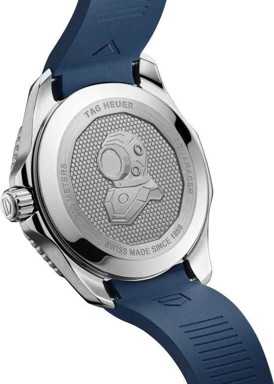 TAG Heuer,Aquaracer 43mm,43mm,Ceramic,Stainless Steel,Blue,Automatic,Chronograph,Date,WBP201B,WBP201B.FT6198