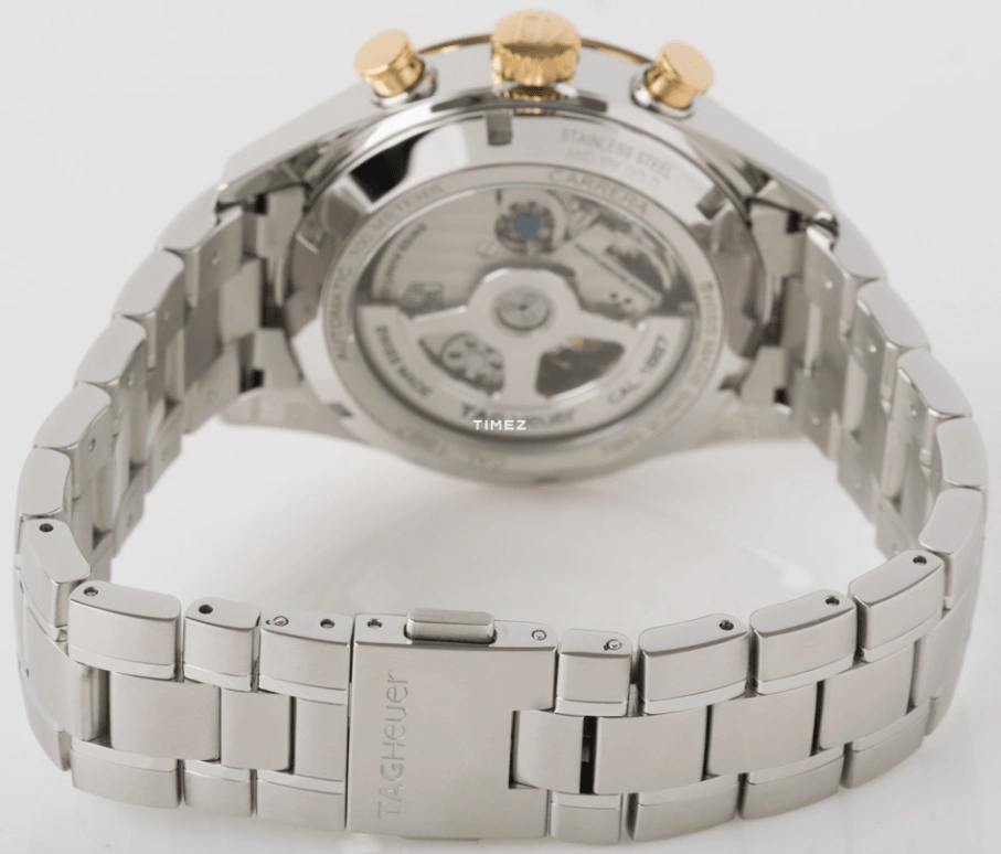 TAG Heuer,Carrera 41mm,41mm,Stainless Steel,Silver,Automatic,Chronograph,Day,CAR2150,CAR2150.BA0720