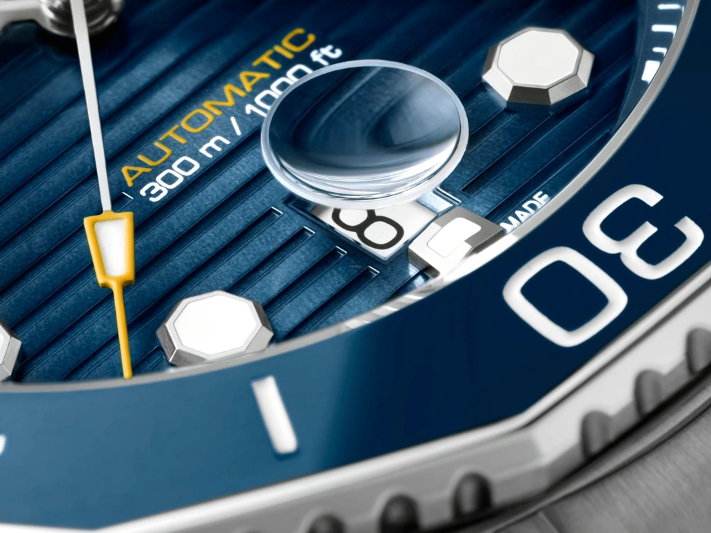 TAG Heuer,Aquaracer 43mm,43mm,Ceramic,Stainless Steel,Blue,Automatic,Chronograph,Date,WBP201B,WBP201B.BA0632