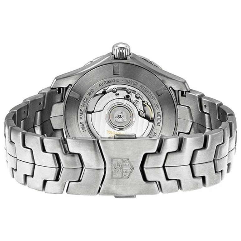 TAG Heuer,Link 42mm,42mm,Stainless Steel,Black,Automatic,Day,Dule Time,WJ2010,WJ2010.BA0591