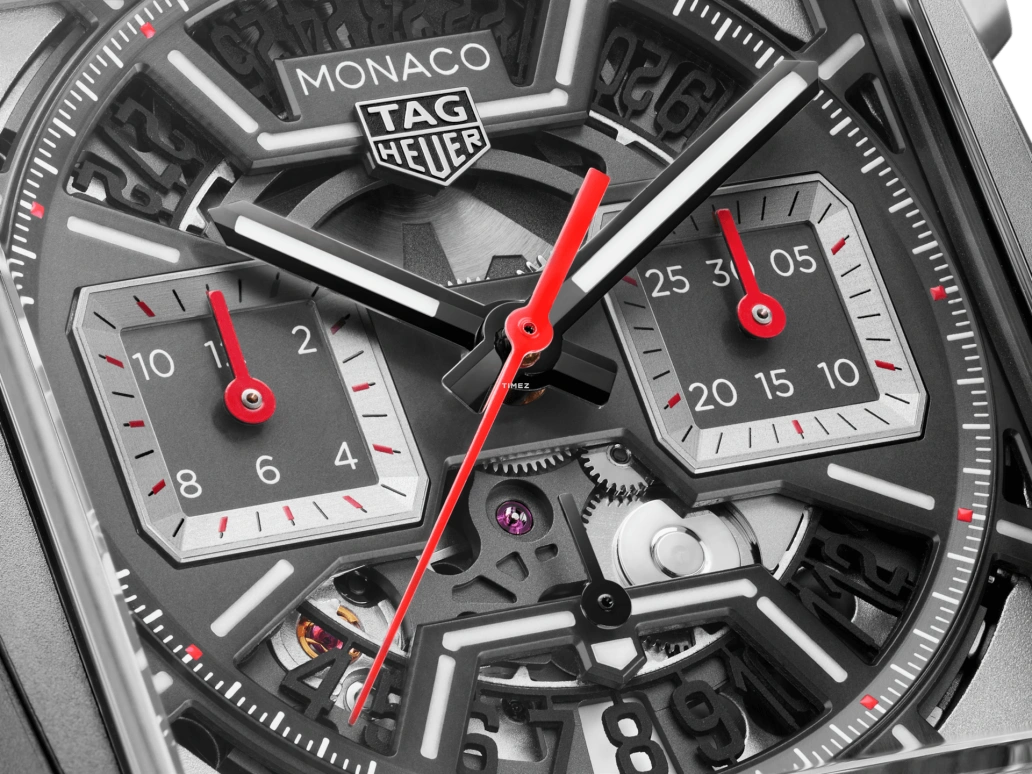 TAG Heuer,Monaco 39mm,39mm,Titanium,Skeleton,Automatic,Chronograph,Day,CBL2183,CBL2183.FT6236