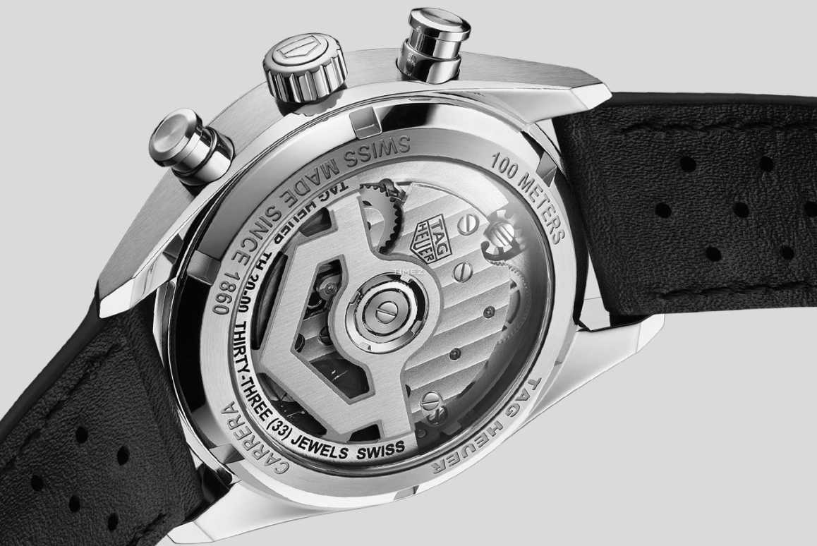 TAG Heuer,Carrera 39mm,39mm,Stainless Steel,Black,Automatic,Chronograph,Day,CBS2210,CBS2210.FC6534