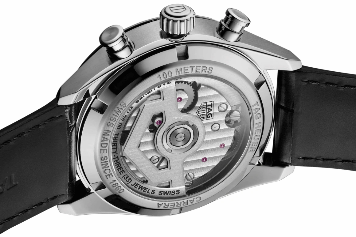 TAG Heuer,Carrera 42mm,42mm,Stainless Steel,Green,Automatic,Chronograph,Tourbillon,CBS5011,CBS5011.FC6566
