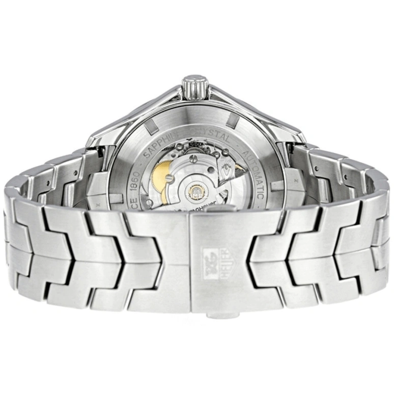 TAG Heuer,Link 42mm,42mm,Stainless Steel,Black,Automatic,Date,Day,WAT2012,WAT2012.BA0951