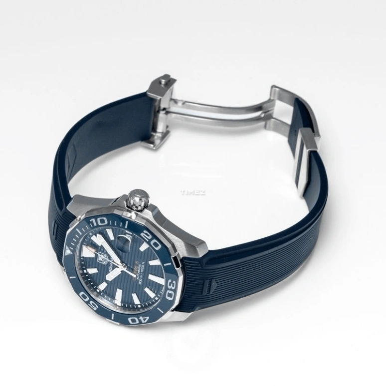 TAG Heuer,Aquaracer 41mm,41mm,Stainless Steel,Blue,Automatic,Day,42hours,WAY211C,WAY211C.FT6155