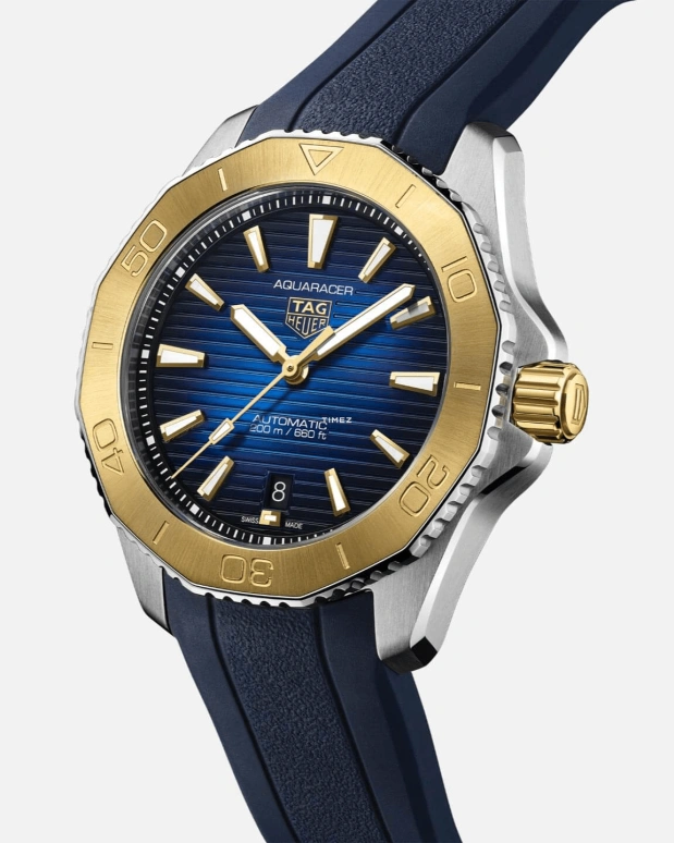 TAG Heuer,Aquaracer 40mm,40mm,Stainless Steel,Blue,Automatic,Day,42hours,WBP2150,WBP2150.FT6210