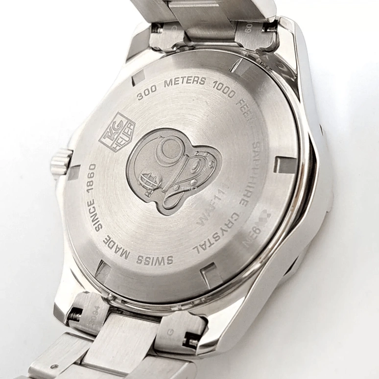 TAG Heuer,Aquaracer 39mm,39mm,Stainless Steel,Silver,Quartz,Day,Sapphire,WAF1117,WAF1117.BA0810