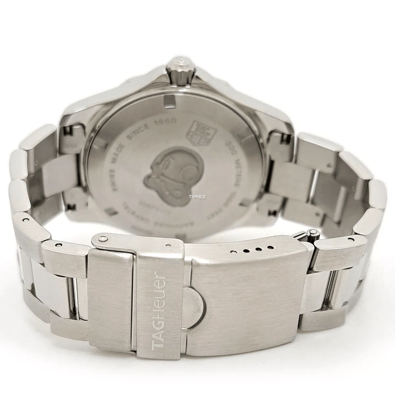 TAG Heuer,Aquaracer 39mm,39mm,Stainless Steel,Silver,Quartz,Day,Sapphire,WAF1117,WAF1117.BA0810