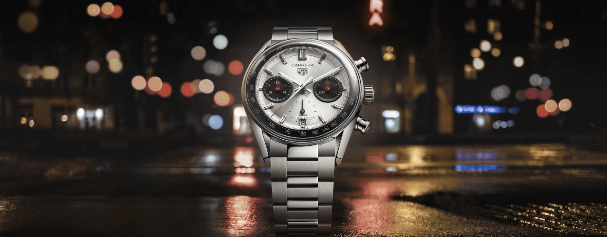 TAG Heuer,Carrera 39mm,39mm,Stainless Steel,Silver,Automatic,Chronograph,Day,CBS2216,CBS2216.BA0041