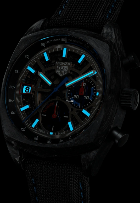 TAG Heuer,Monza 42mm,42mm,Carbon,Skeleton,Black,Automatic,Chronograph,Day,Flyback,CR5090,CR5090.FN6001