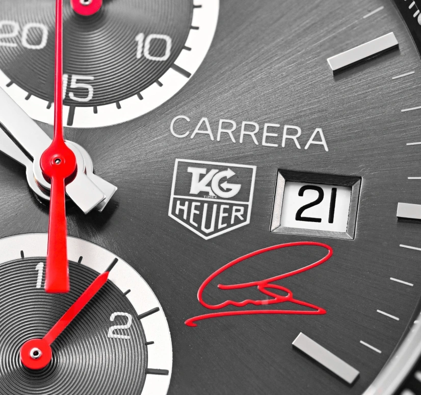 TAG Heuer,Carrera 41mm,41mm,Stainless Steel,Smoky Coal,Automatic,Chronograph,Day,CV201M,CV201M.BA0794