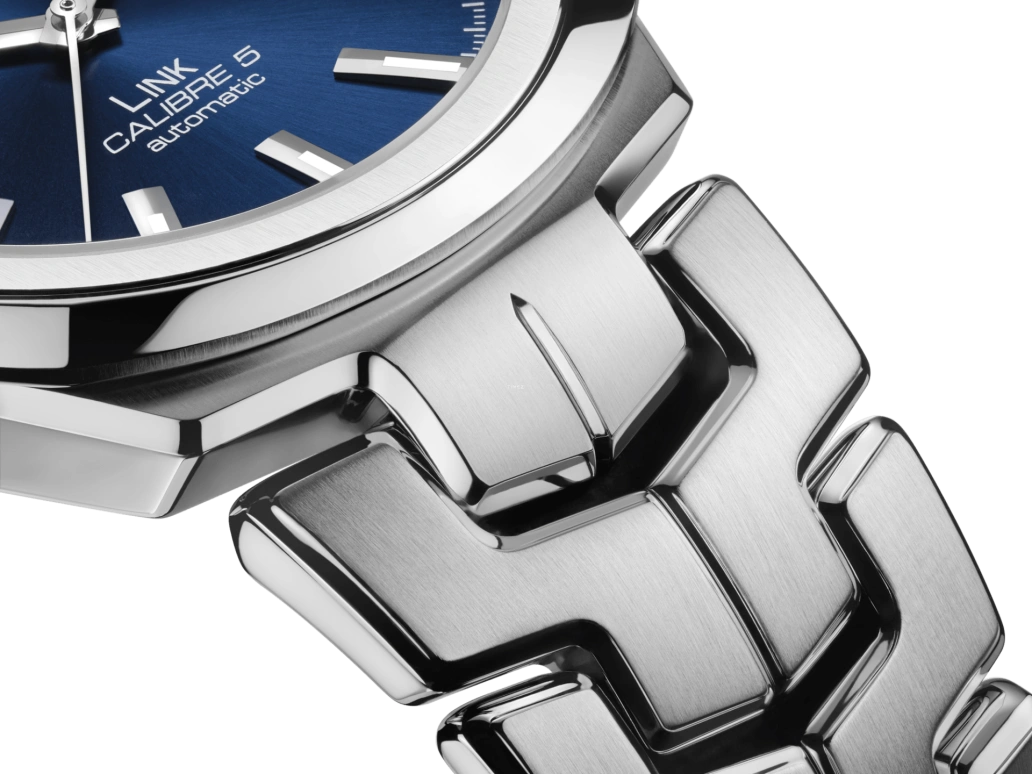 TAG Heuer,Link 41mm,41mm,Stainless Steel,Blue,Automatic,Chronograph,Date,WBC2112,WBC2112.BA0603