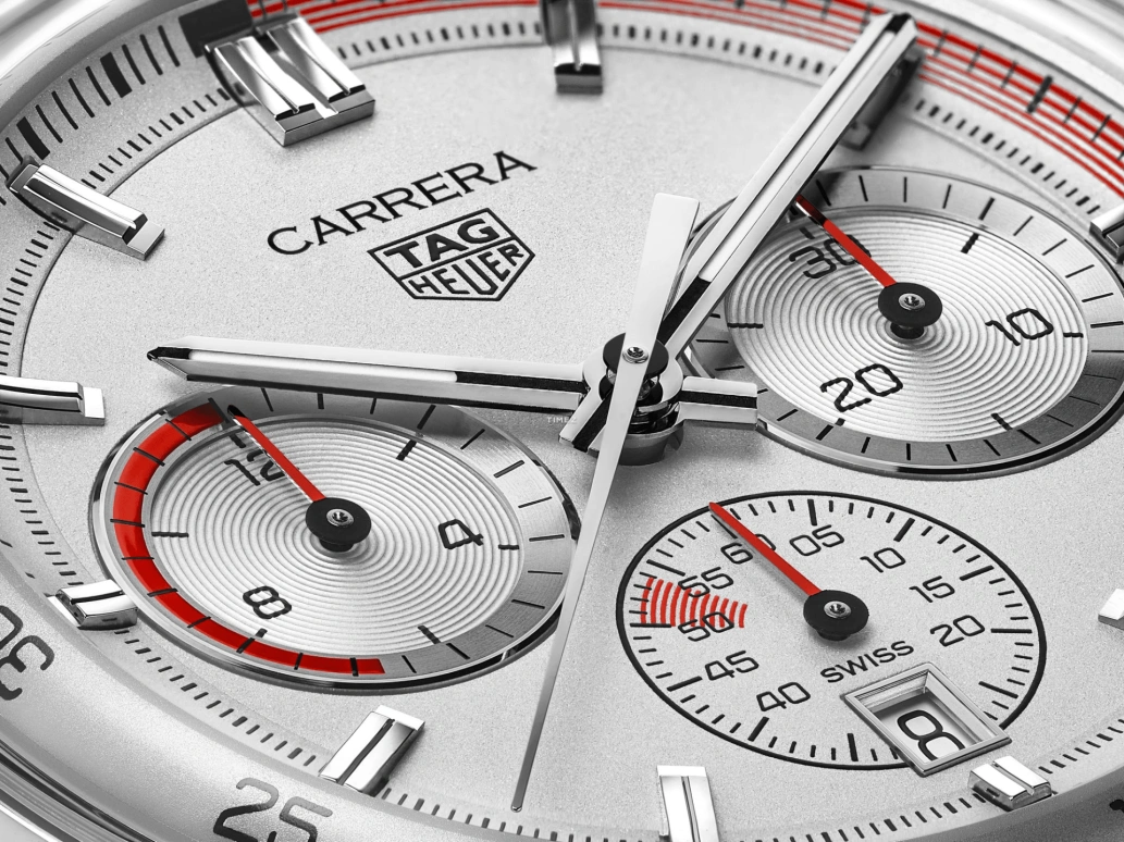 TAG Heuer,Carrera 42mm,42mm,Stainless Steel,Silver,Automatic,Chronograph,Day,CBS2011,CBS2011.FC6529