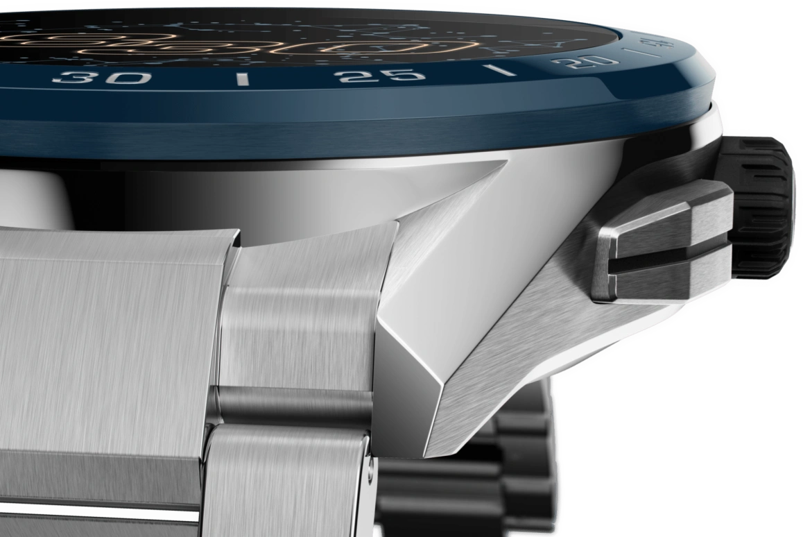TAG Heuer,Connected Watch 45mm,45mm,Ceramic,Stainless Steel,Multi-Color,Processor,Chronograph,Day,SBG8A11,SBG8A11.BA0646