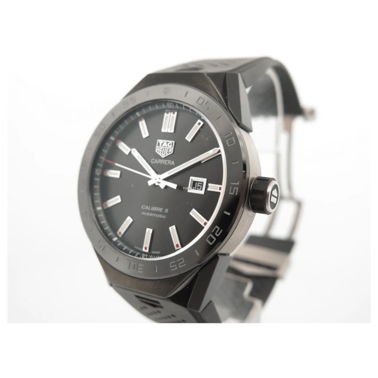 TAG Heuer,Carrera 46mm,46mm,Titanium,Black,Automatic,Day,42hours,AWBF2A80