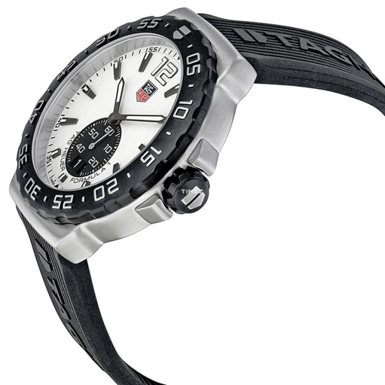TAG Heuer,Formula 1 42mm,42mm,Stainless Steel,White,Quartz,Big Date,Sapphire,WAU1111,WAU1111.FT6024
