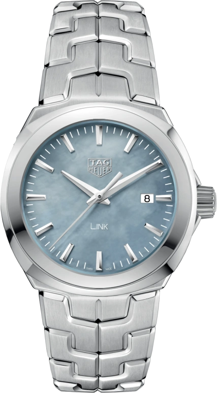 TAG Heuer,Link 32mm,32mm,Stainless Steel,Blue,Sapphire,Mother of Pearl,WBC1311,WBC1311.BA0600