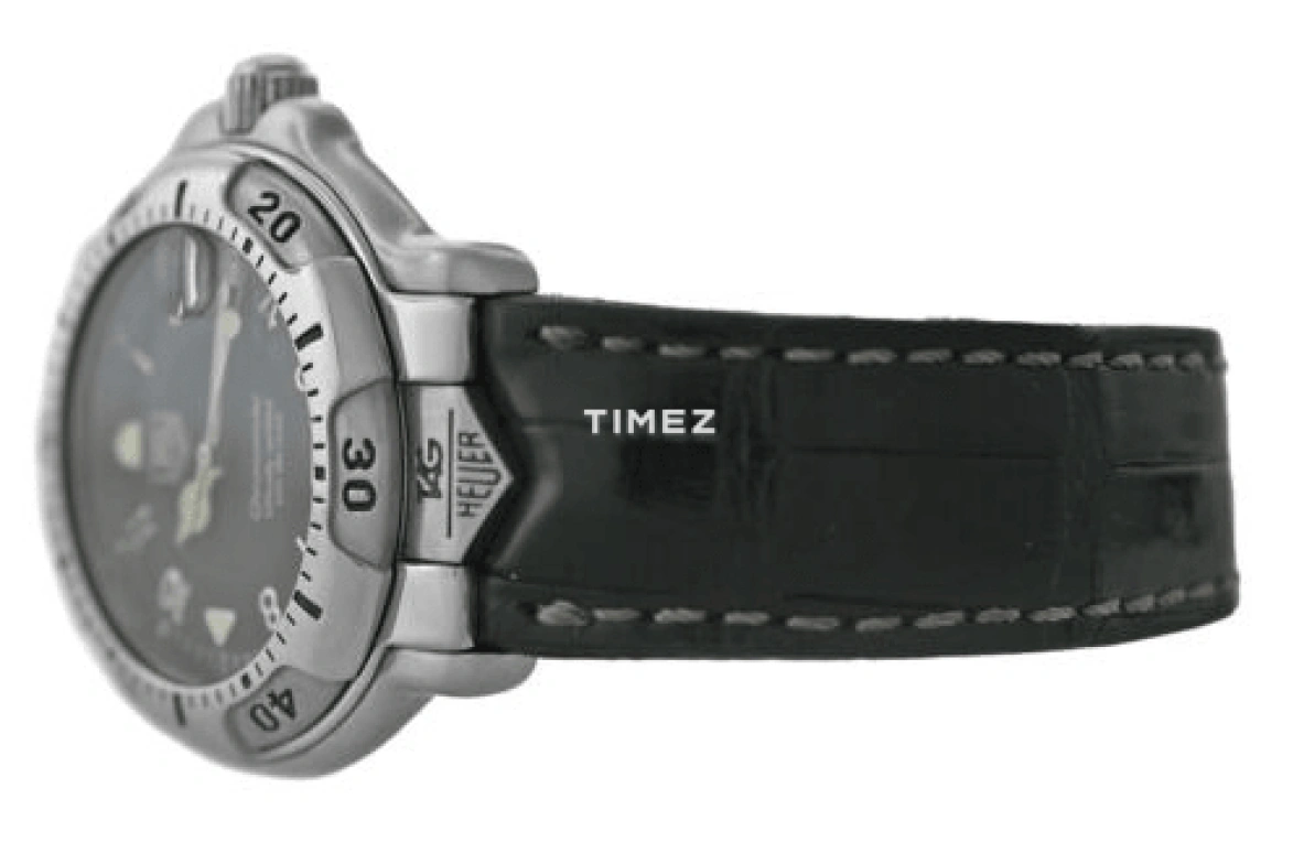 TAG Heuer,Other 34mm,34mm,Stainless Steel,Black,Automatic,Chronograph,Day,WH5215,WH5215-K1