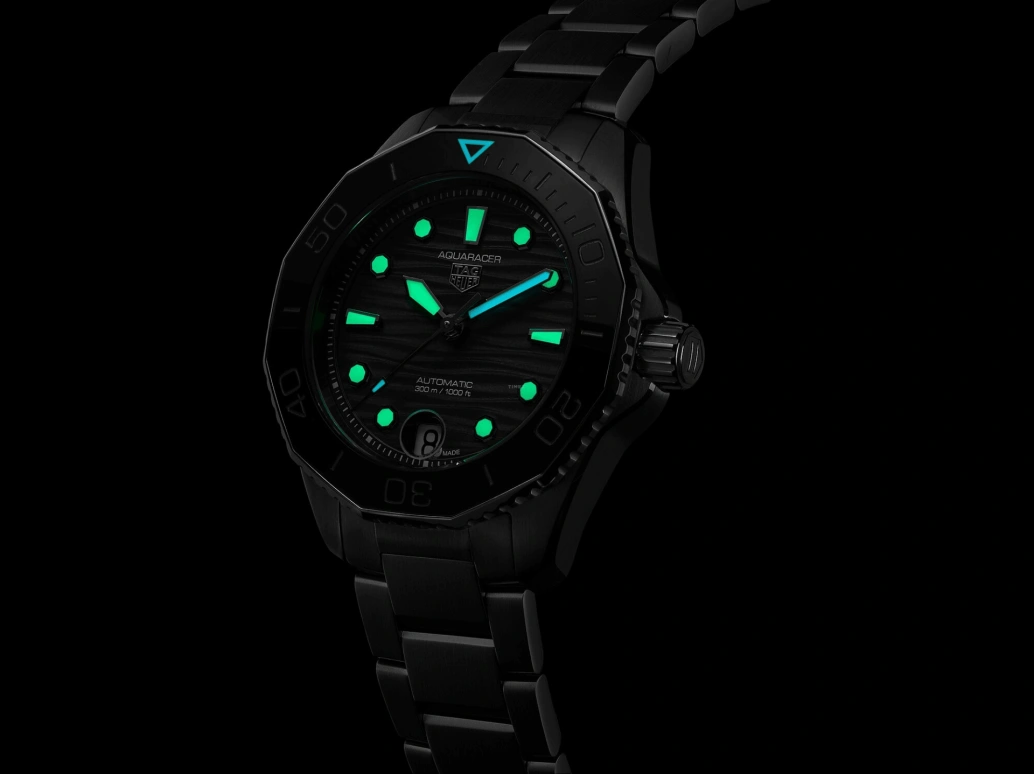 TAG Heuer,Aquaracer 36mm,36mm,Ceramic,Stainless Steel,Blue,Automatic,Chronograph,Date,WBP231D,WBP231D.BA0626