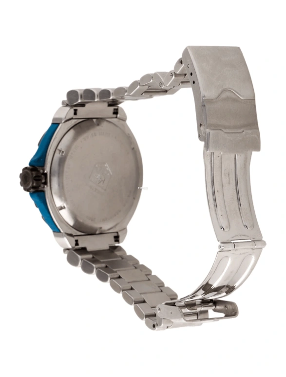 TAG Heuer,Formula 1 42mm,42mm,Stainless Steel,Blue,Quartz,Day,Sapphire,WAC1112,WAC1112.BA0850