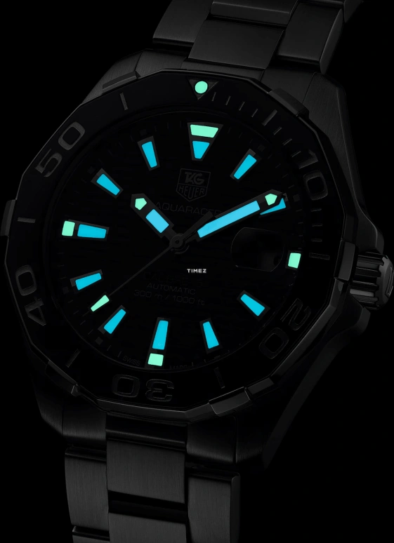 TAG Heuer,Aquaracer 41mm,41mm,Stainless Steel,Blue,Automatic,Day,42hours,WAY211C,WAY211C.BA0928