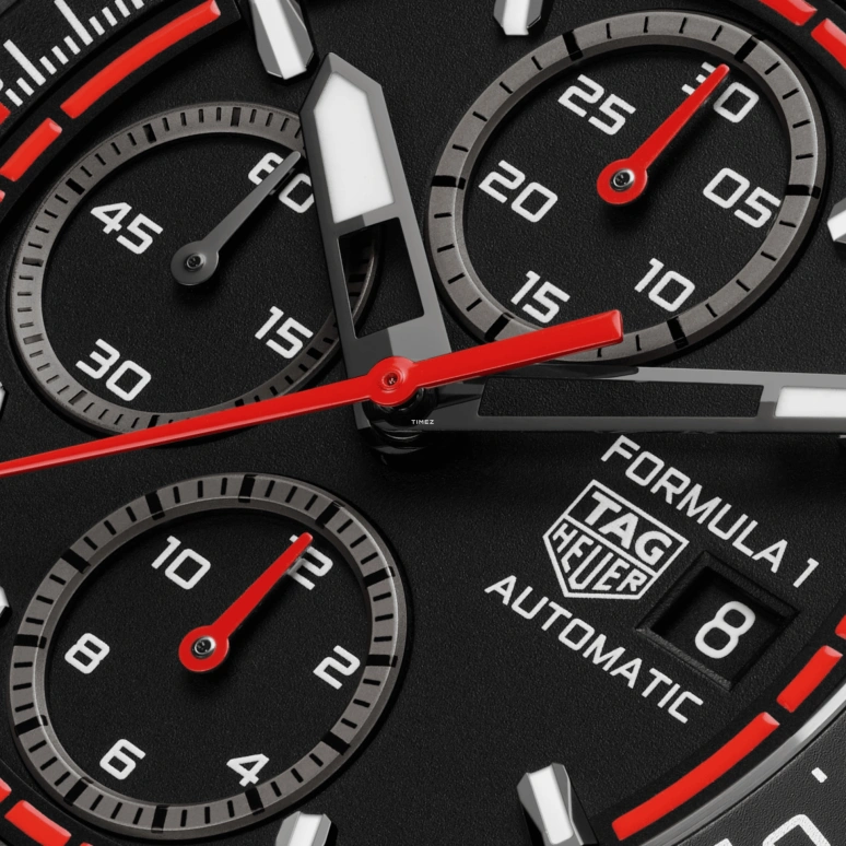 TAG Heuer,Formula 1 44mm,44mm,Titanium,Black,Automatic,Chronograph,Day,CBZ2085,CBZ2085.FT8093
