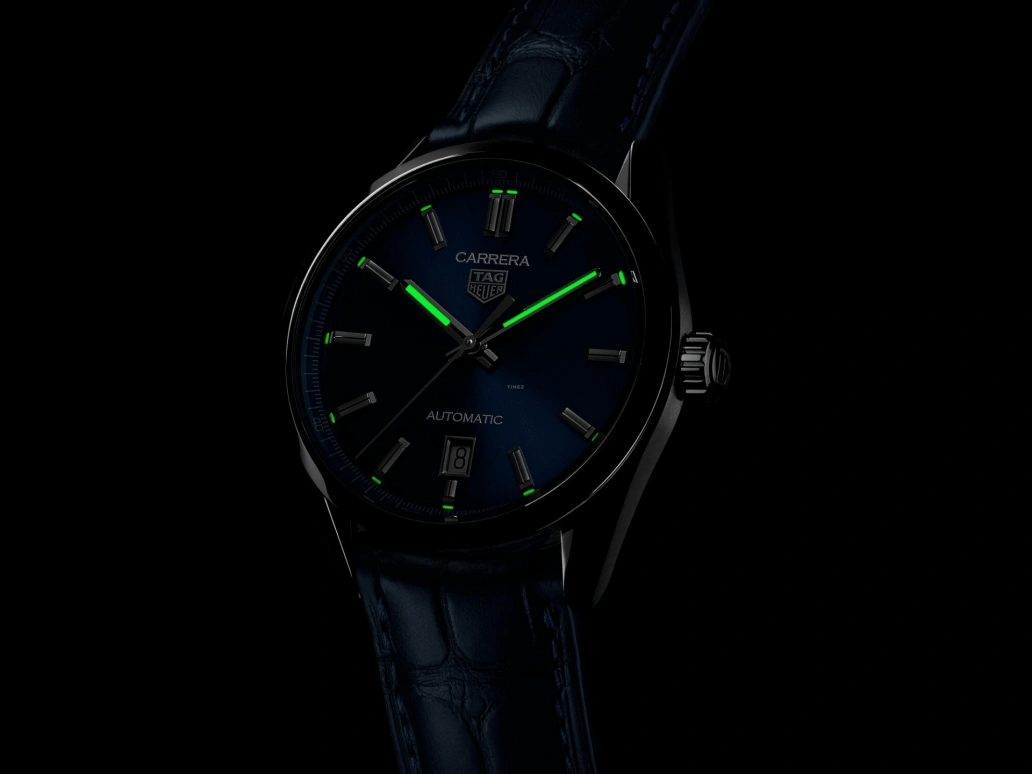 TAG Heuer,Carrera 39mm,39mm,Stainless Steel,Blue,Automatic,Chronograph,Date,WBN2112,WBN2112.FC6504