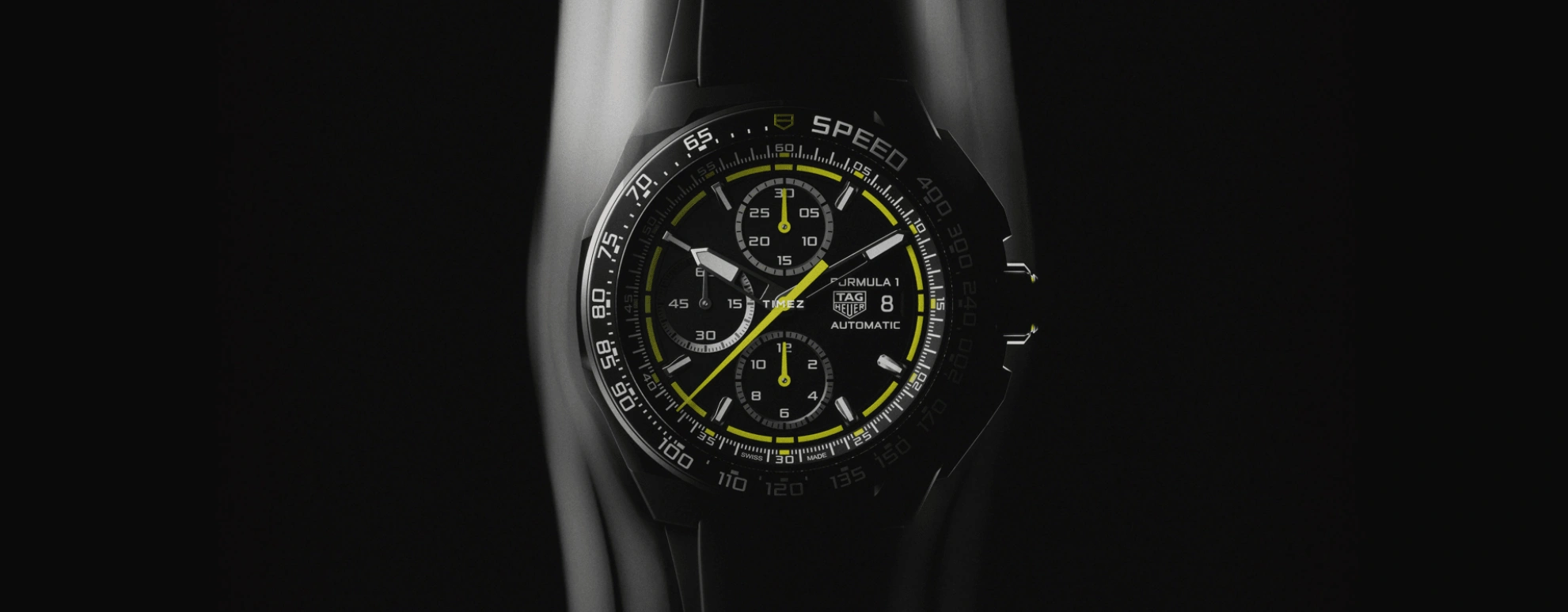 TAG Heuer,Formula 1 44mm,44mm,Titanium,Black,Automatic,Chronograph,Day,CBZ2086,CBZ2086.FT8098