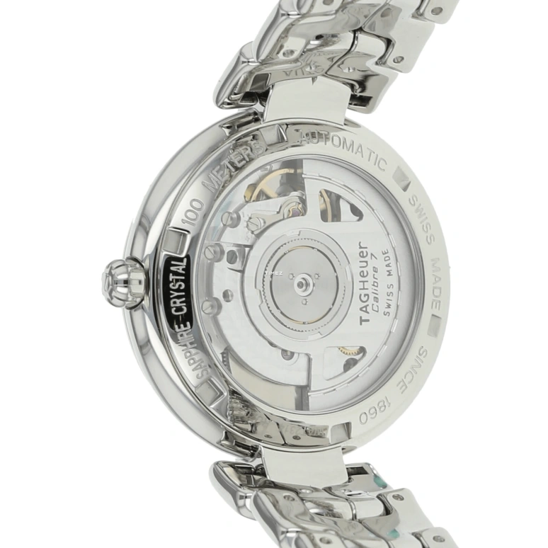 TAG Heuer,Link 34.50mm,34.50mm,Stainless Steel,White,Automatic,Day,46hours,WAT2314,WAT2314.BA0956