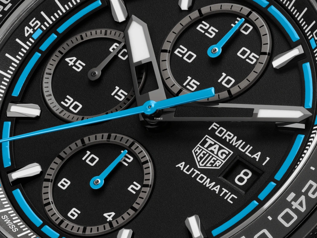 TAG Heuer,Formula 1 44mm,44mm,Titanium,Black,Automatic,Chronograph,Day,CBZ2084,CBZ2084.FT8097