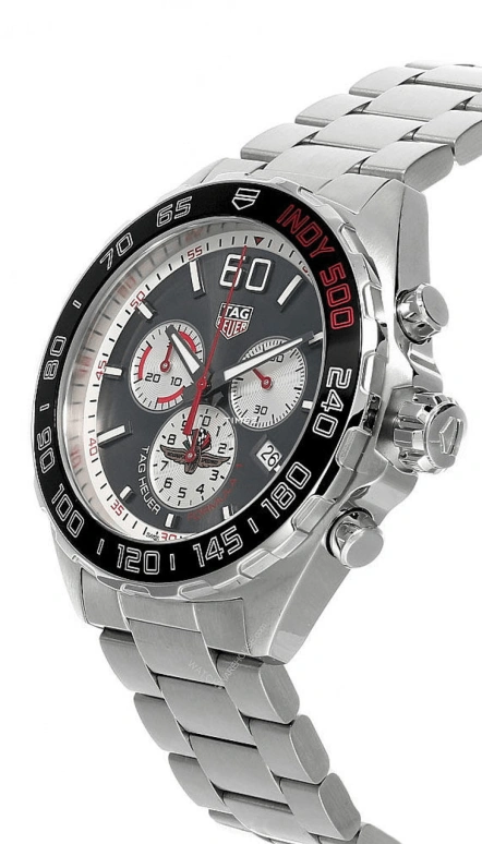 TAG Heuer,Formula 1 43mm,43mm,Stainless Steel,Grey,Quartz,Chronograph,Day,CAZ101D,CAZ101D.BA0842