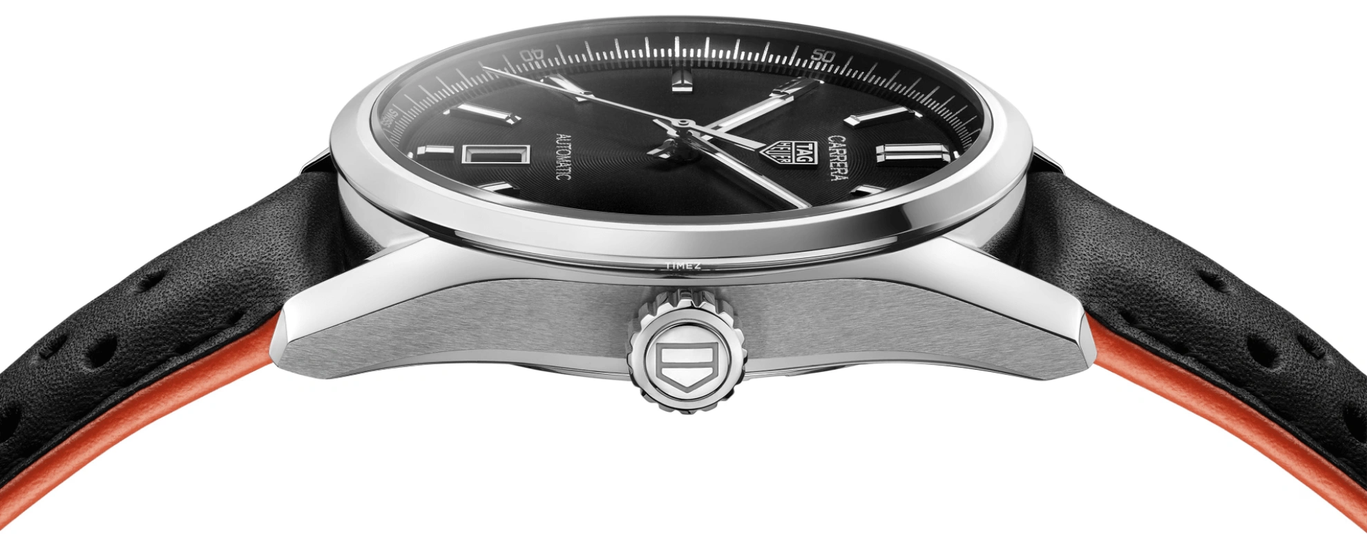 TAG Heuer,Carrera 39mm,39mm,Stainless Steel,Black,Automatic,Day,42hours,WBN2110,WBN2110.FC6623