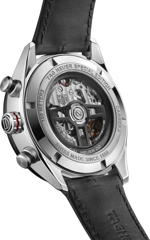 TAG Heuer,Carrera 44mm,44mm,Ceramic,Stainless Steel,Black,Automatic,Chronograph,Date,Column Wheel,CBN2A1F,CBN2A1F.FC6492