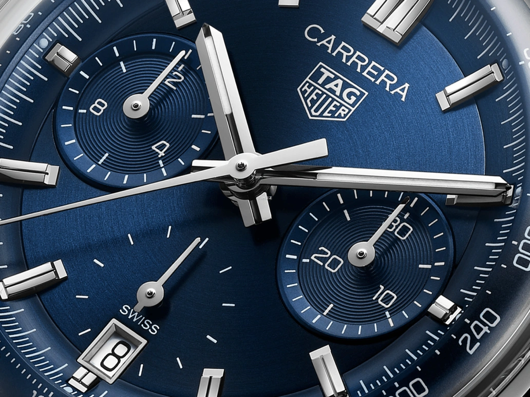 TAG Heuer,Carrera 39mm,39mm,Stainless Steel,Blue,Automatic,Chronograph,Day,CBS2212,CBS2212.BA0048