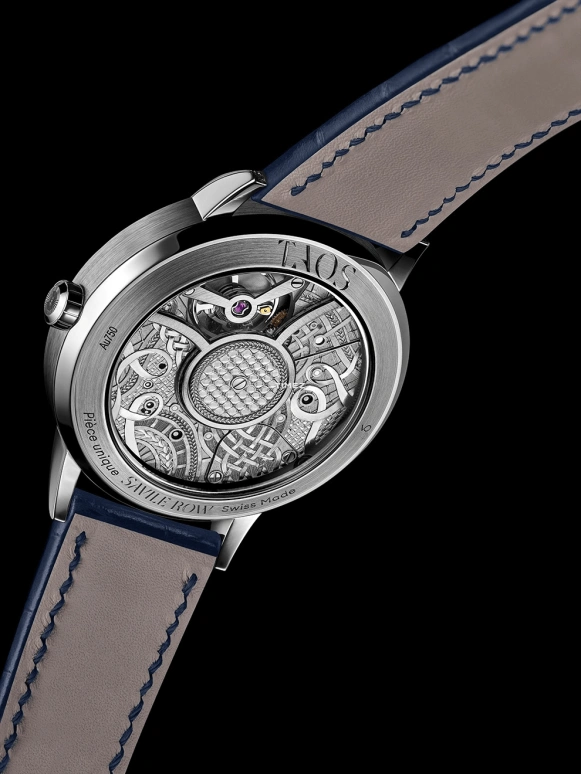 TAOS,Other 38mm,38mm,White Gold,Blue,White,Automatic,72hours,In-house Caliber,Savile Row